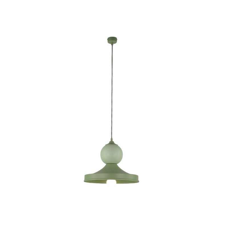 TIGALI 5 - lampa zwieszana ceramiczna - zielona szałwia - SKU 5245