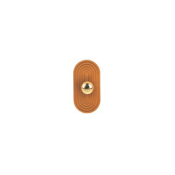 kinkiet MINOS 1 - 20 cm - beżowy piasek - SKU 4063