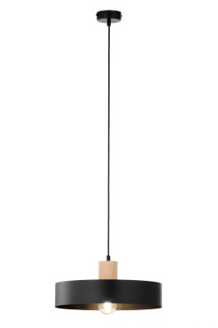 1 L czarny/drewno naturalne 41865