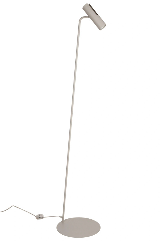 lampa podłogowa szary beż 41534