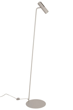 lampa podłogowa szary beż 41534