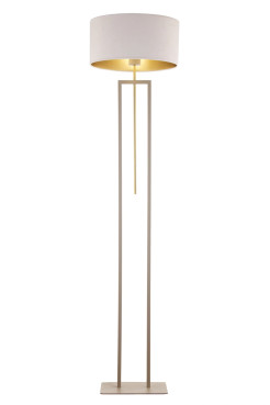 lampa podłogowa beżowy/złoty 41841