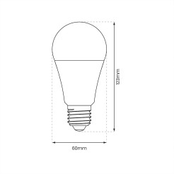 Żarówka LED 15W E27 A60 6000K EKZA2305