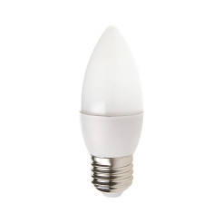 Żarówka LED 7W E27 C37 6000K EKZA0564