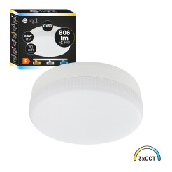 Żarówka Led Gx53 8,5W 806lm 3CCT EKZA2463