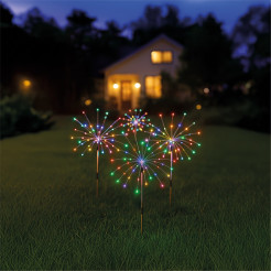 Lampka Solarna Dragon Zestaw RGB IP44 EKO2492