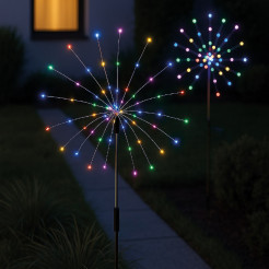 Lampka Solarna Dragon Zestaw RGB IP44 EKO2492