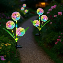 Lampka Solarna Garlic Color RGB IP44 EKO2493