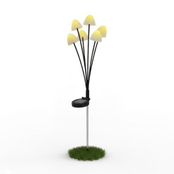 Lampka Solarna Mushrooms 3000K IP44 EKO2495