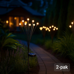 Lampka Solarna Multi 8 3000K IP44 2szt EKO2496