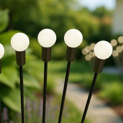 Lampka Solarna Multi 8 3000K IP44 2szt EKO2496