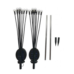 Lampka Solarna Multi 8 3000K IP44 2szt EKO2496