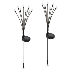 Lampka Solarna Multi 8 3000K IP44 2szt EKO2496