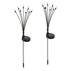 Lampka Solarna Multi 8 3000K IP44 2szt EKO2496