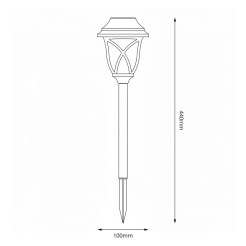 Lampka Solarna Lawn 3000K IP44 EKO2500