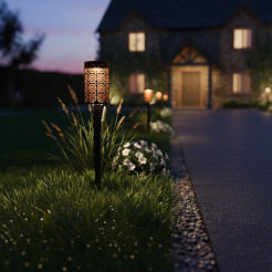 Lampka Solarna Decor 3000K IP44 4szt EKO2502