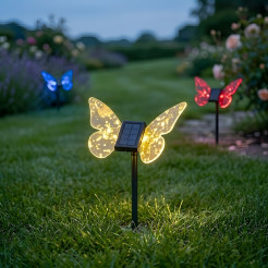 Lampka Solarna Butterfly RGB IP44 EKO2504