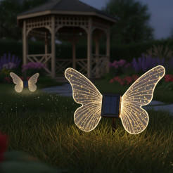 Lampka Solarna Butterfly 3000K IP44 EKO2505