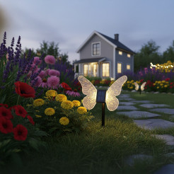 Lampka Solarna Butterfly 3000K IP44 EKO2505