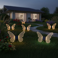 Lampka Solarna Butterfly 3000K IP44 EKO2505