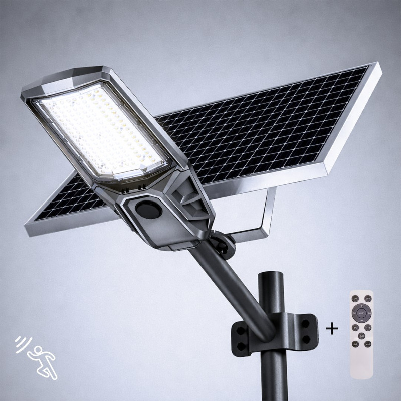 Lampa Solarna Kobra II 400W 2400lm 4000K IP65 EKO2512