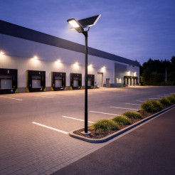 Lampa Solarna Kobra II 400W 2400lm 4000K IP65 EKO2512