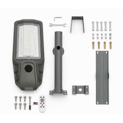 Lampa Solarna Kobra II 400W 2400lm 4000K IP65 EKO2512