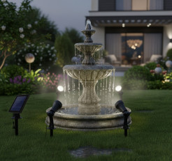 Lampka Solarna Bush 250lm 3000K IP44 EKO2506