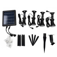 Lampka Solarna Bush 250lm 3000K IP44 EKO2506