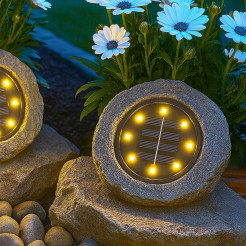 Lampka Solarna Rock 3000K IP44 EKO2524