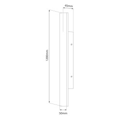 Kinkiet Wow II 20W 3CCT IP54 120cm ML2517