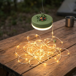 Lampka Solarna Corda 9000K + 8m 3000K IP44 EKO2530