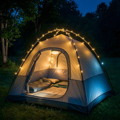 Lampka Solarna Corda 9000K + 8m 3000K IP44 EKO2530