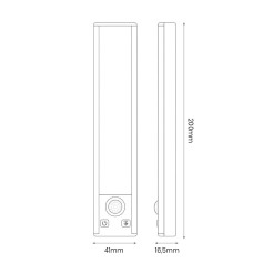 Lampka Podszafkowa Viro 3CCT 20cm Dwupak EKB2576