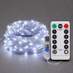 Kurtyna Okienna Girlanda Mery 300 LED USB Zimna 9000K EKG2681