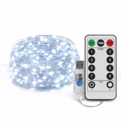 Kurtyna Okienna Girlanda Mery 300 LED USB Zimna 9000K EKG2681