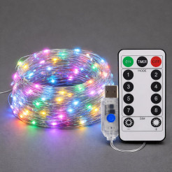 Kurtyna Okienna Girlanda Mery 300 LED USB Kolorowa EKG2682