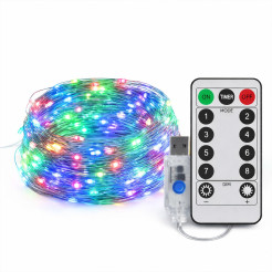 Kurtyna Okienna Girlanda Mery 300 LED USB Kolorowa EKG2682