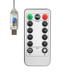 Kurtyna Okienna Girlanda Mery 300 LED USB Kolorowa EKG2682