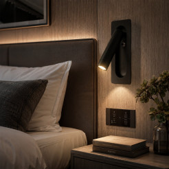 Kinkiet podtynkowy Inn 3W LED 3000K Czarny ML2584