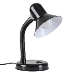 Lampka biurkowa Mentor Czarny 1xE27 ML2570