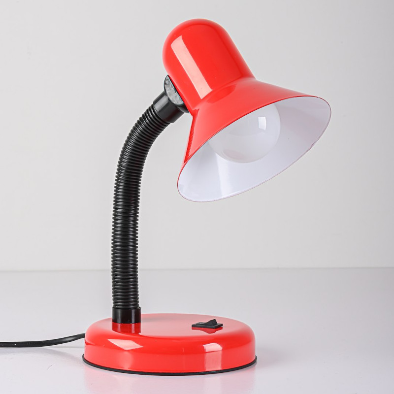 Lampka biurkowa Mentor Czerwony 1xE27 ML2571
