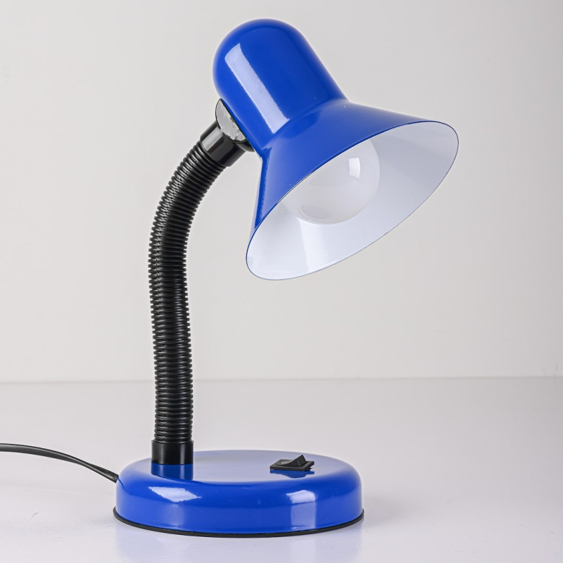 Lampka biurkowa Mentor Niebieski 1xE27 ML2572