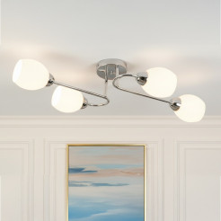 Lampa sufitowa KING CHROME 4xE27 ML2756