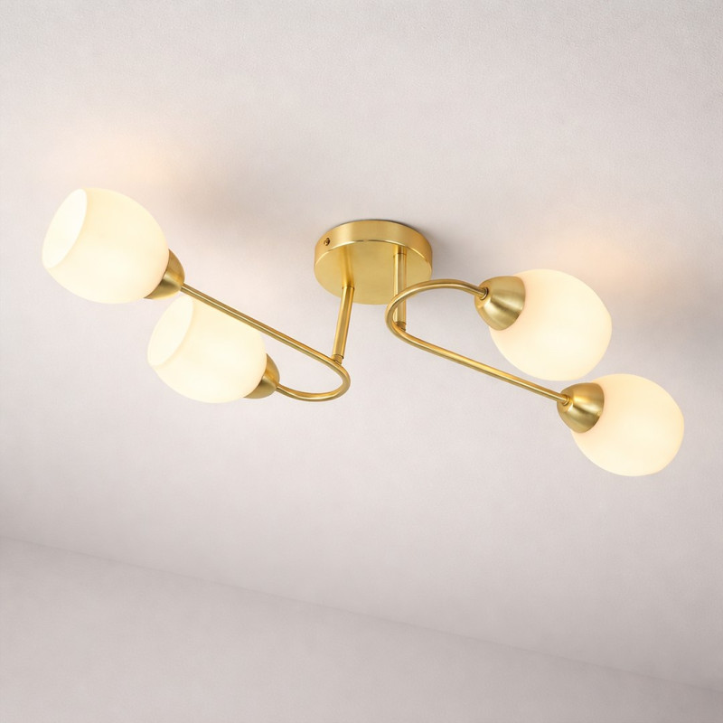 Lampa sufitowa KING GOLD 4xE27 ML2757