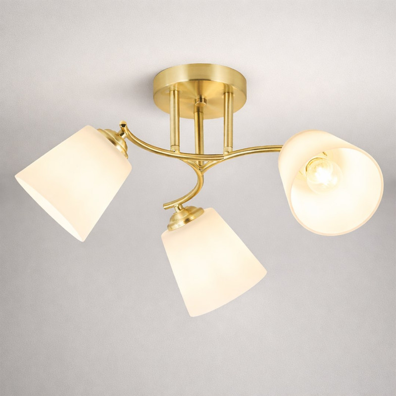 Lampa sufitowa PAFOS GOLD 3xE27 ML2765