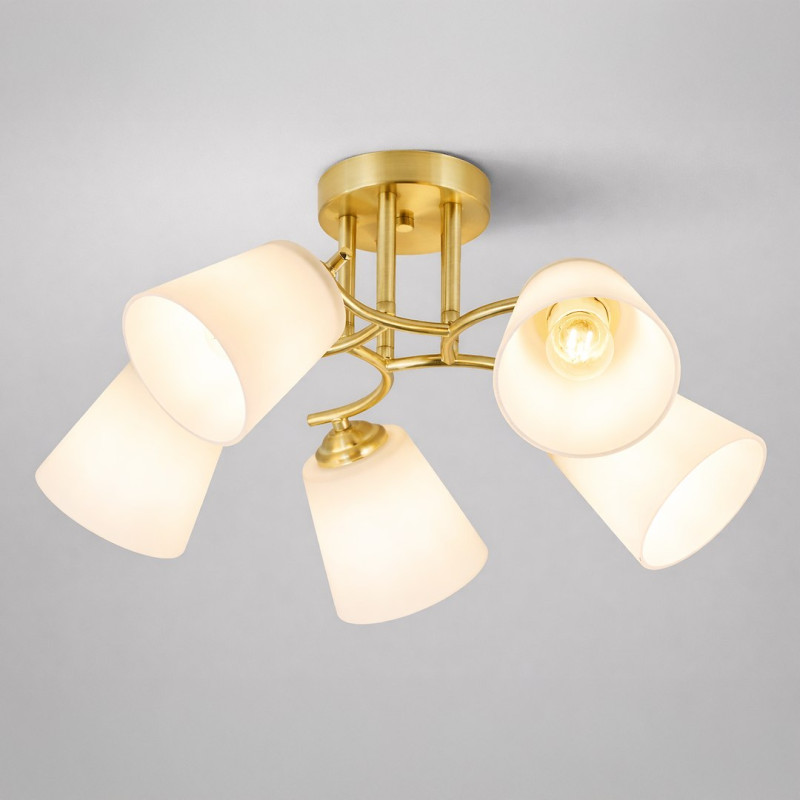 Lampa sufitowa PAFOS GOLD 5xE27 ML2766