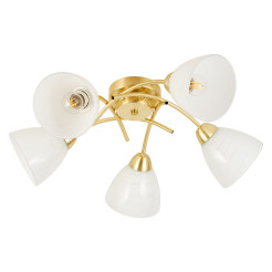 Lampa sufitowa CLARA GOLD 5xE27 ML2761