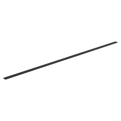 Przesłona Prosta Magnetic Track 20mm L200cm Czarny ML2846