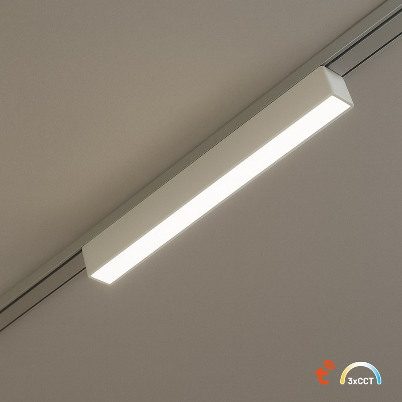 Slim Magnetic Track Biały 23cm 10W LED Tuya CCT 48V ML2588